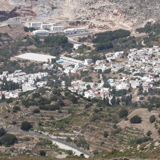 Apiranthos village