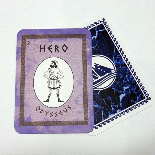 EmbarQ Spiel-Serie. Erste Ausgabe: Griechische Mythen Kartenspiel.