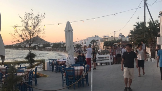 Naxos town