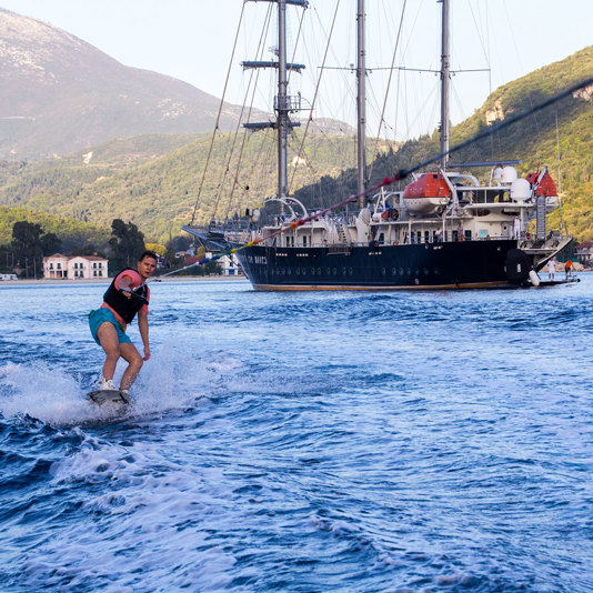 Running on Waves