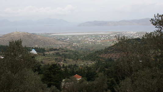 Dikeos mountain hiking trail